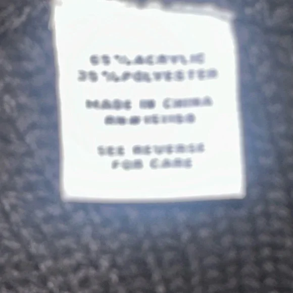 NWT SIZE M/L 525 America Black Wrap Sweater - Picture 6 of 6